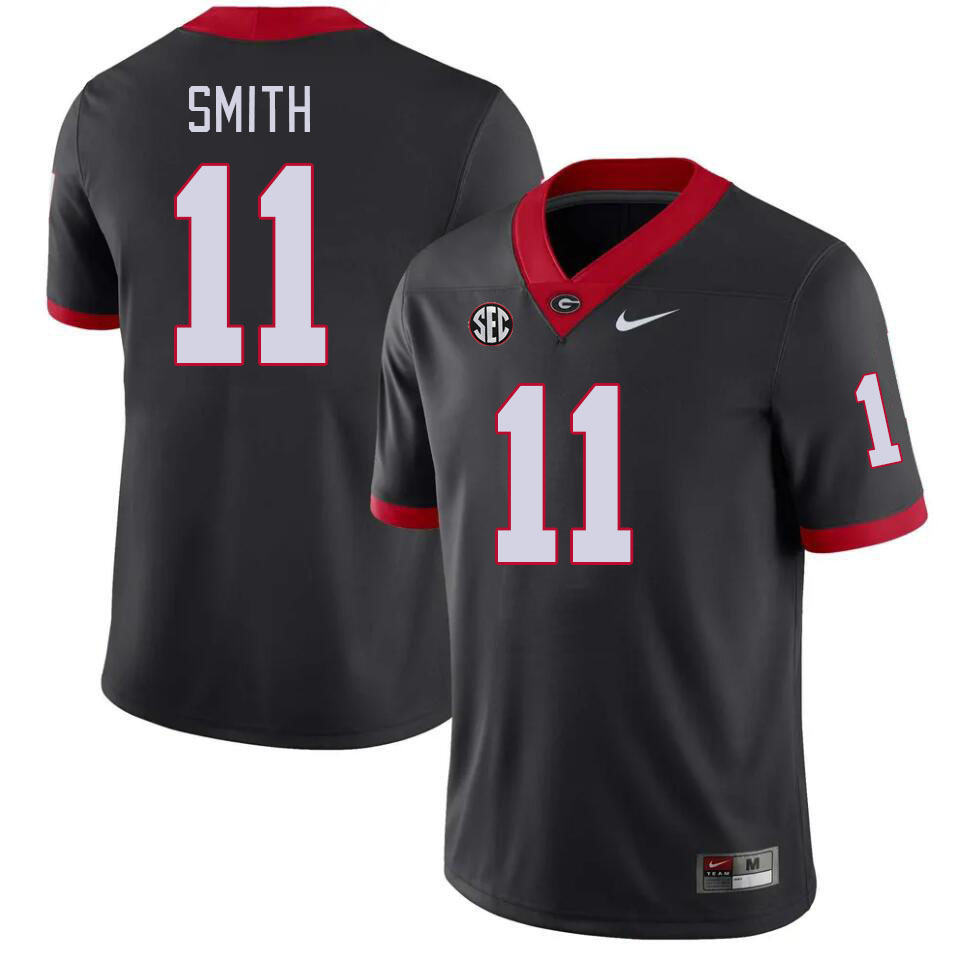 #11 Arian Smith Georgia Bulldogs Jerseys Football Stitched-Black